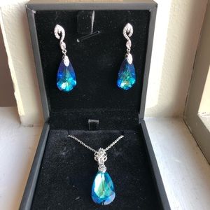 Kate Lynn Set with Swarovski Crystals